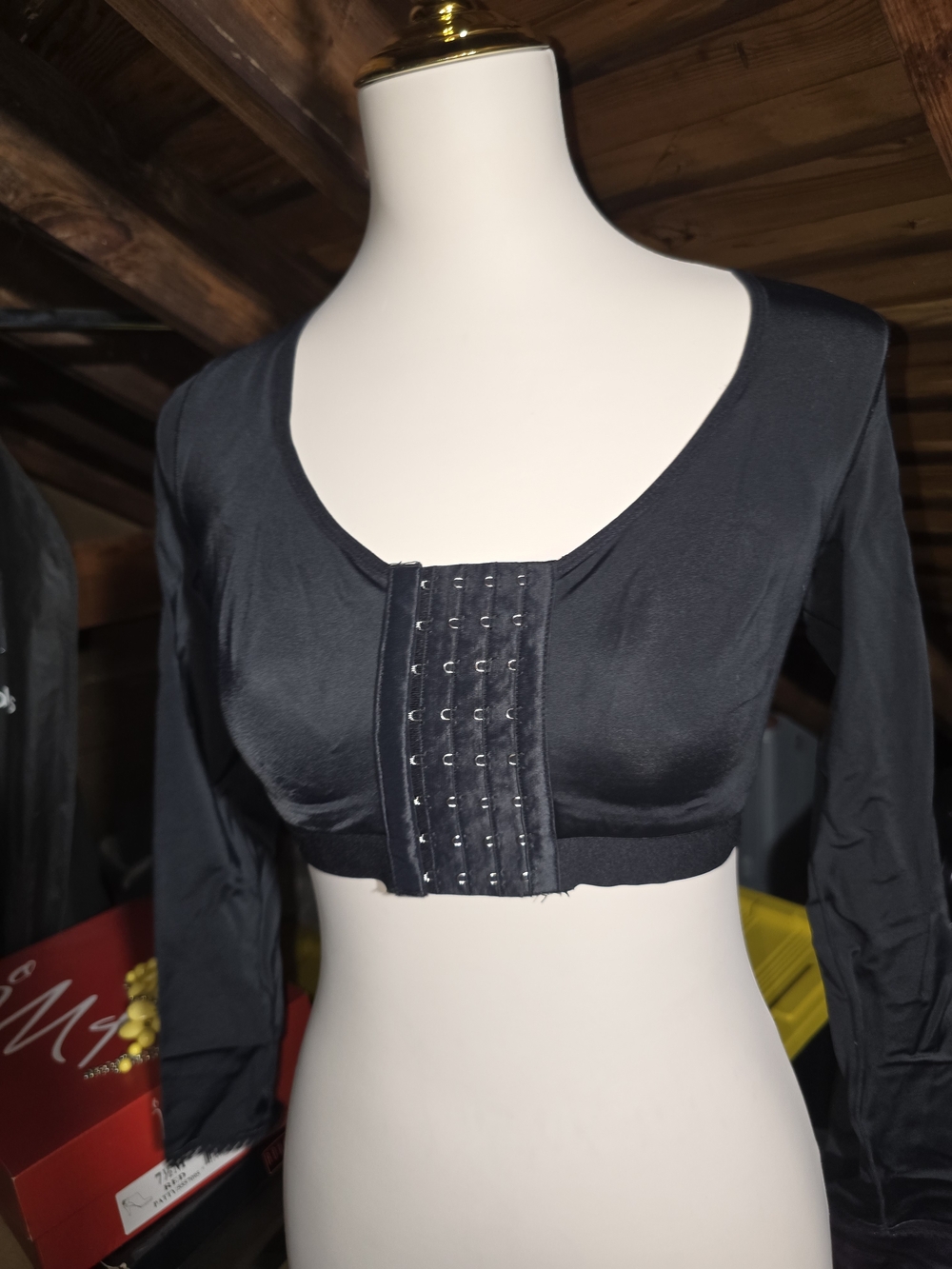 Post-Surgical / Posture Support Compression Sleeve Shaper Top